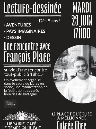24 juin – Lecture dessinée par François Place – Mellionnec