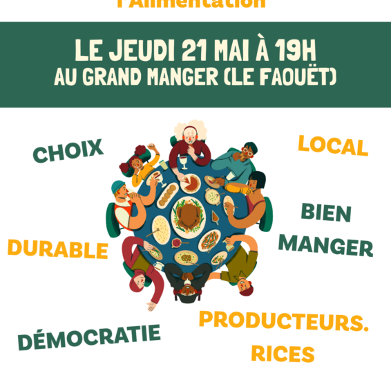 Jeudi 21 mai à 19h Rencontre autour de la Sécurité Sociale de l’Alimentation au Faouët