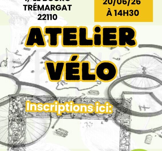 Atelier réparation de vélo Samedi 20 juin | 14h30 au Tremargad’Kafé