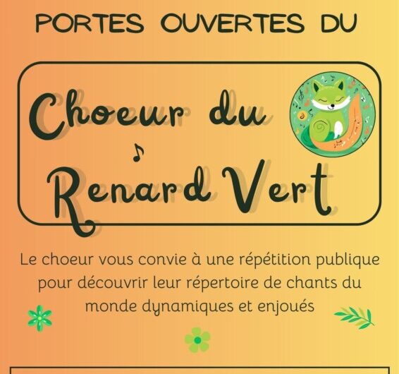 Portes ouvertes chorale chants du monde à Locmalo le 23 juin