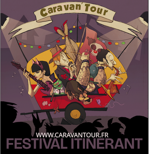 Caravan’Tour jeudi 13 août Ferme de Kergoran, Mellionnec