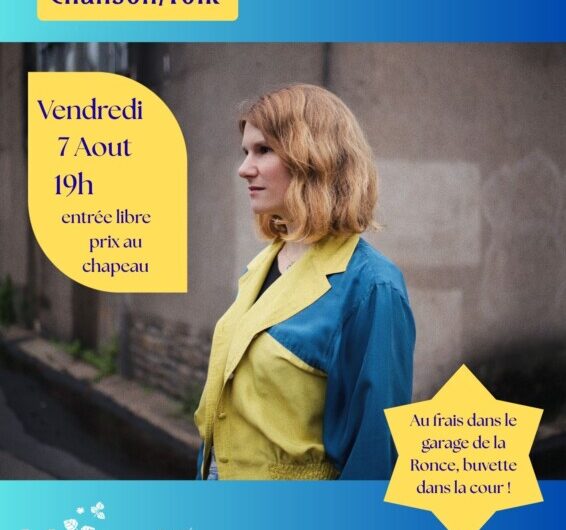 Concert à la Ronce – Barbara Zimmer – vend. 7 août 19h Rostrenen