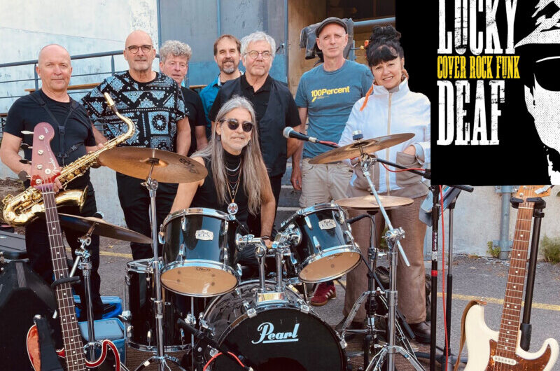 Concert Funk/Rock/pop – Lucky Deafs – Camping de Glomel – Mardi 11/08 20 h