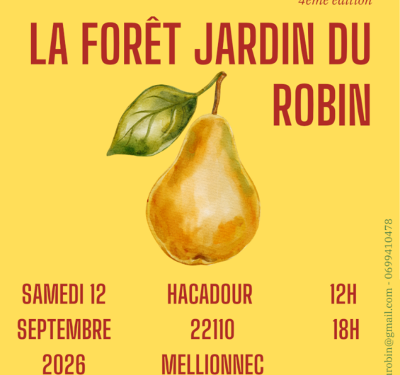 Portes ouvertes à la ferme de la Forêt Jardin du Robin pépinière, c’est samedi 12 septembre à Mellionnec