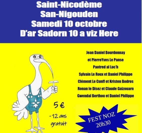 CRÊP’NOZ à Saint nicodème le 10 octobre