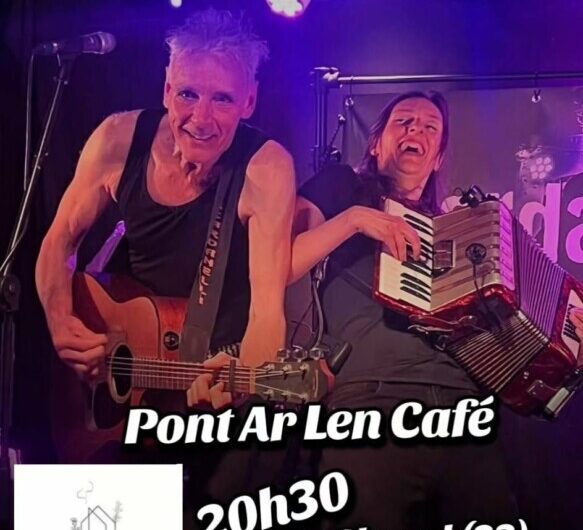 Concert et soirée de clôture du Pont Ar Len Café – Samedi 26 Septembre avec Scardanelli & Sophie dès 20h30 !